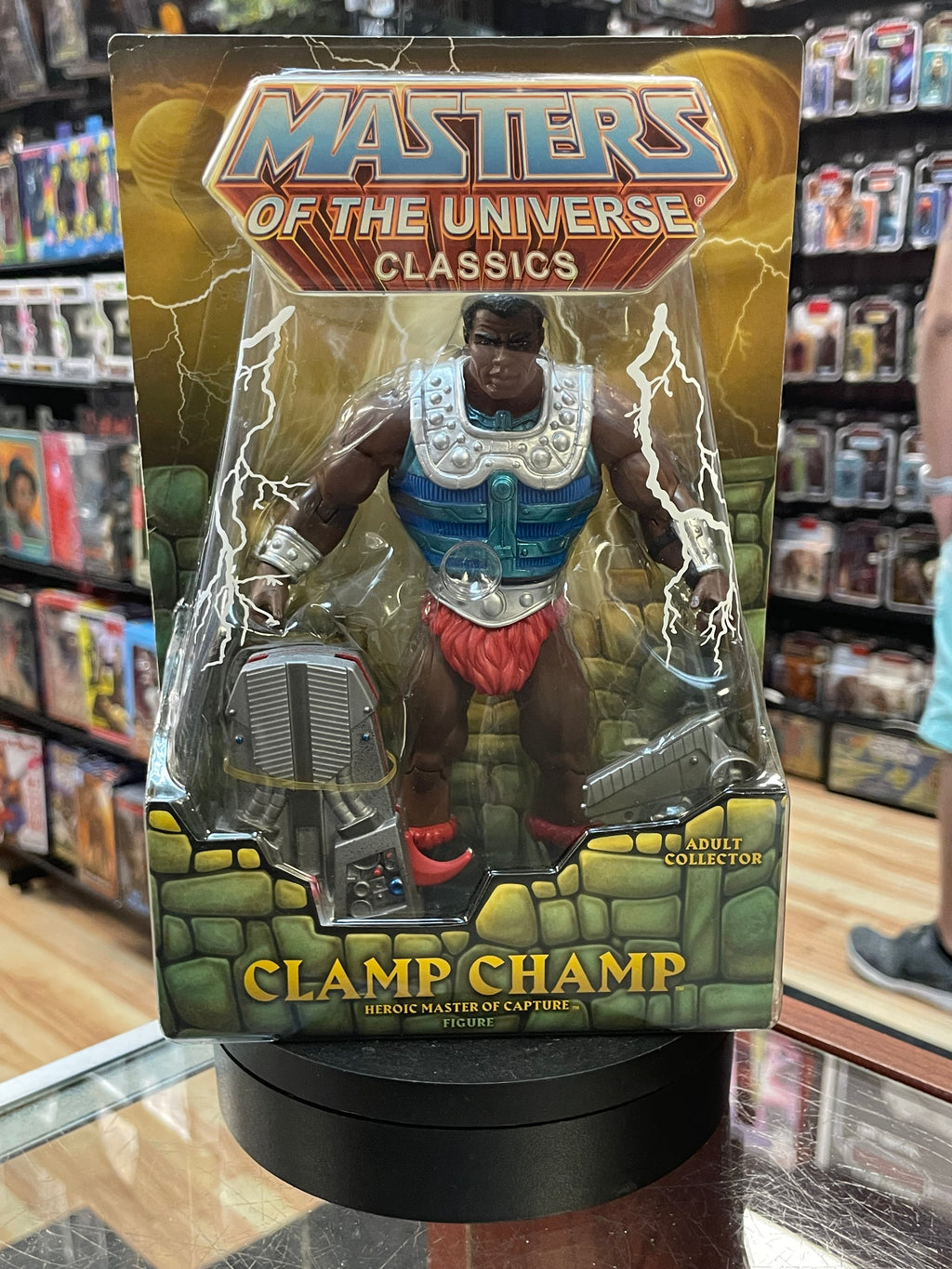 Clamp Champ (MOTU Classics, Mattel) **SEALED** product image 1, provided for visual reference and product detail review