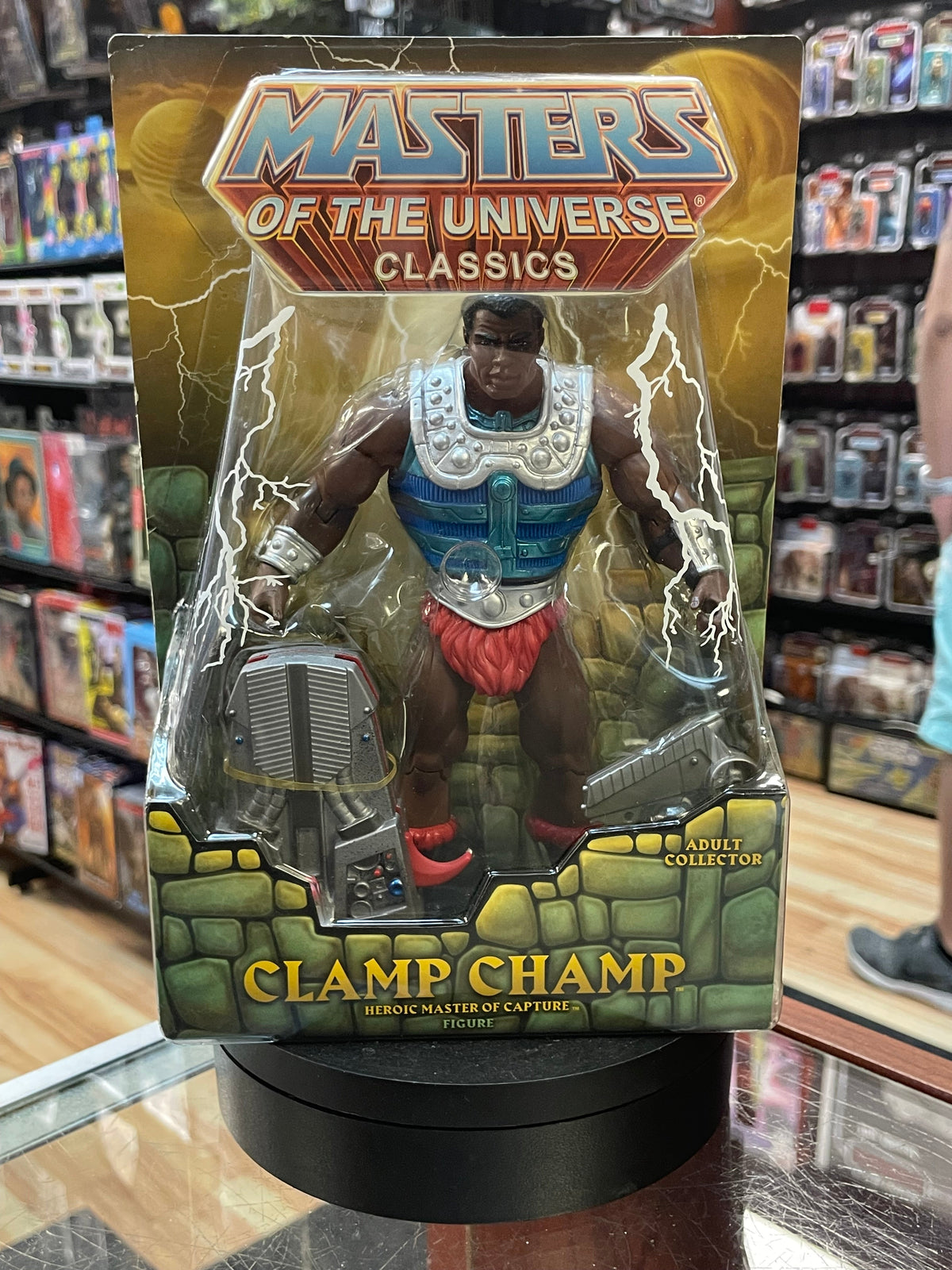 Clamp Champ (MOTU Classics, Mattel) **SEALED** product image 1, provided for visual reference and product detail review