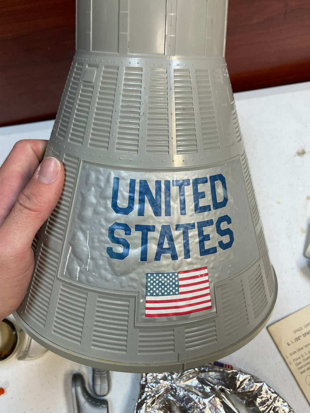 Space Walk Mystery (Vintage 12” GI Joe, Hasbro) **Original** product image 27, provided for visual reference and product