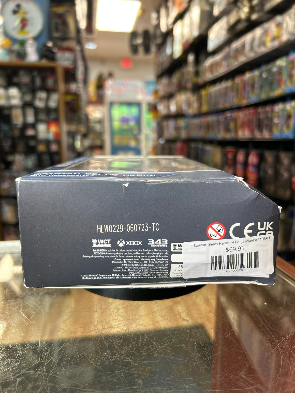 Spartan Belos Heran (Halo, Jazwares) **SEALED** product image 8, provided for visual reference and product detail review