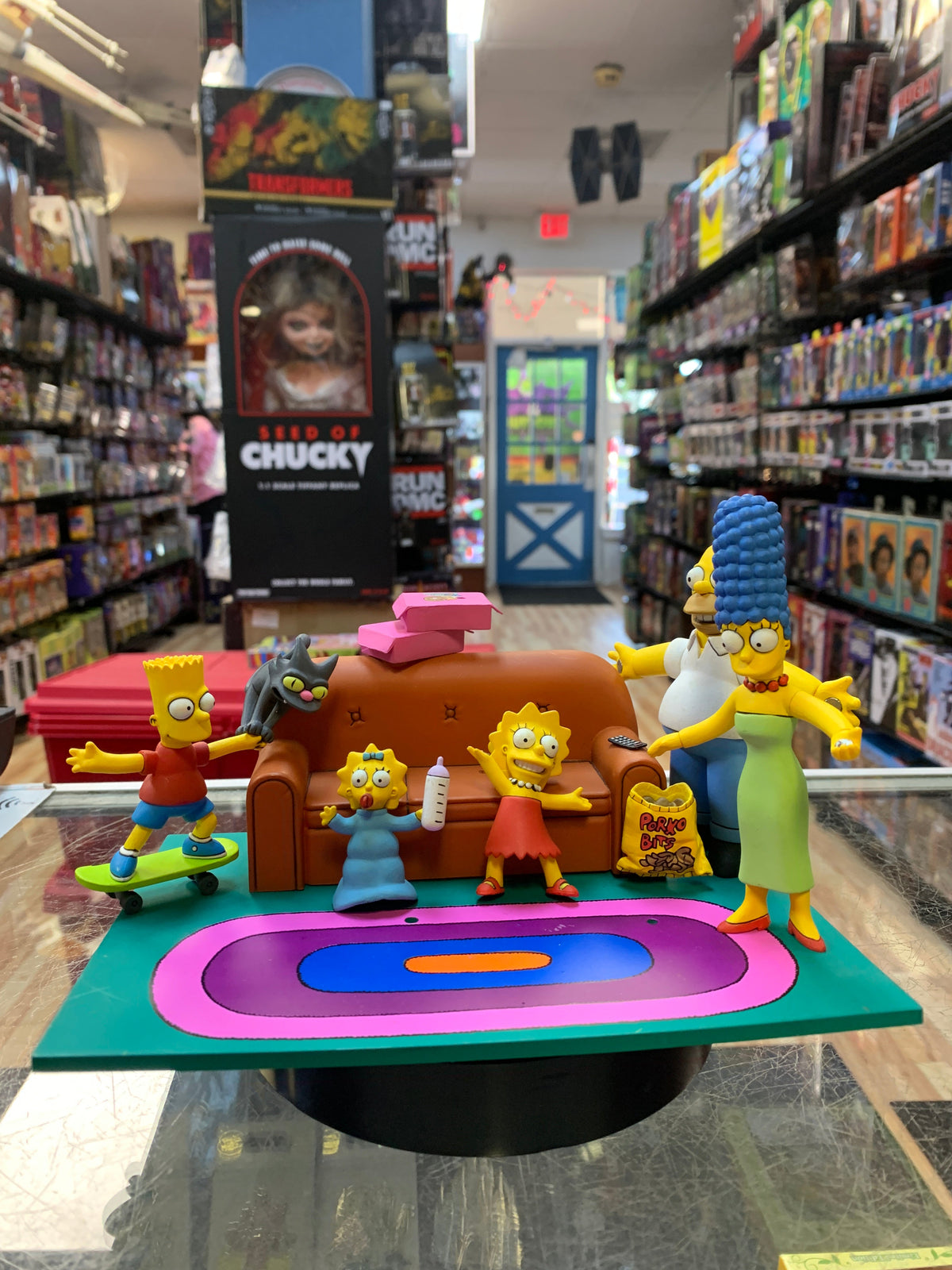 Simpsons Gag Couch Set (McFarlane, Simpsons) Loose product image 1, provided for visual reference and product detail review