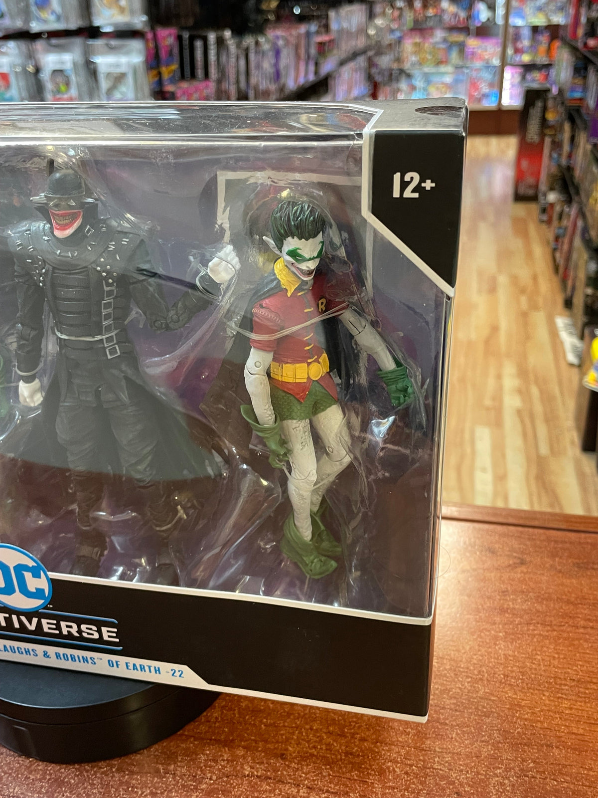The Batman Who Laughs & Robins of Earth-22 (DC Multiverse, McFarlane Toys) SEALED product image 2, provided for visual