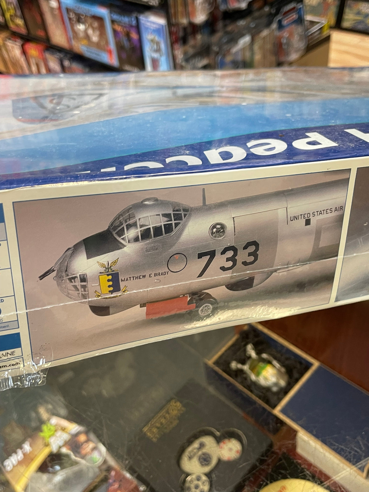 RB-36H Peacemaker Plane 1:72 #85-5710 (Revell Monogram, Model Kit) SEALED product image 9, provided for visual reference and
