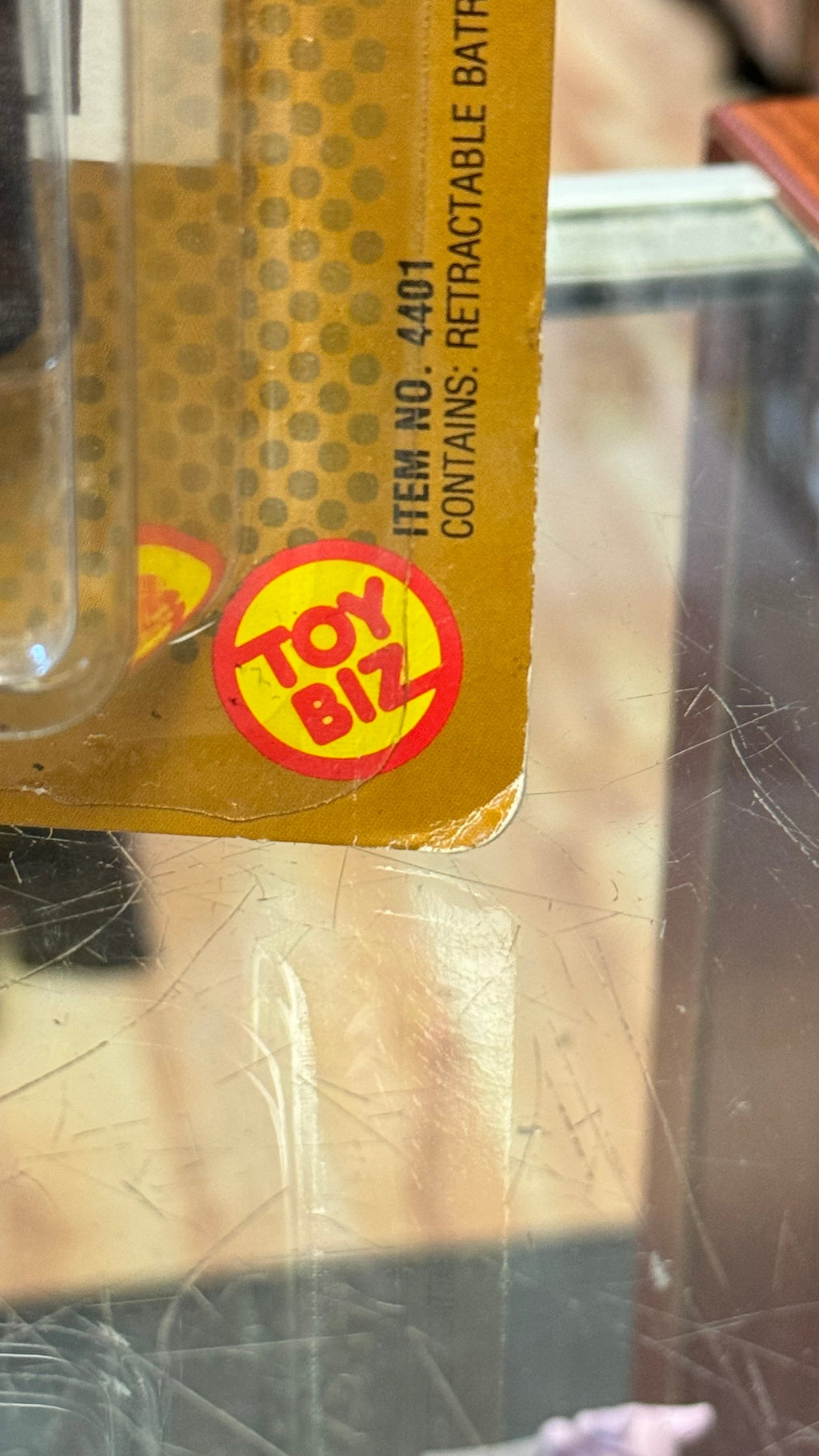 Batman 89 Bat-Rope (Vintage Batman, Toy Biz) Sealed product image 4, provided for visual reference and product detail review