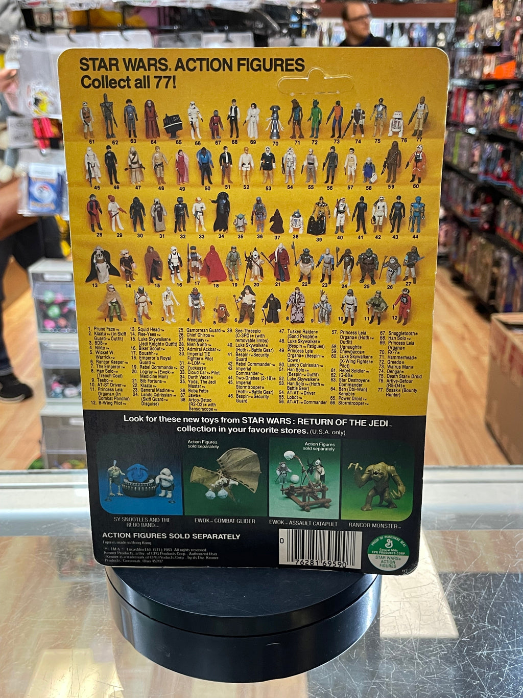 Sensorscope R2-D2 ROTJ 77 (Vintage Star Wars, Kenner) **SEALED** product image 5, provided for visual reference and product