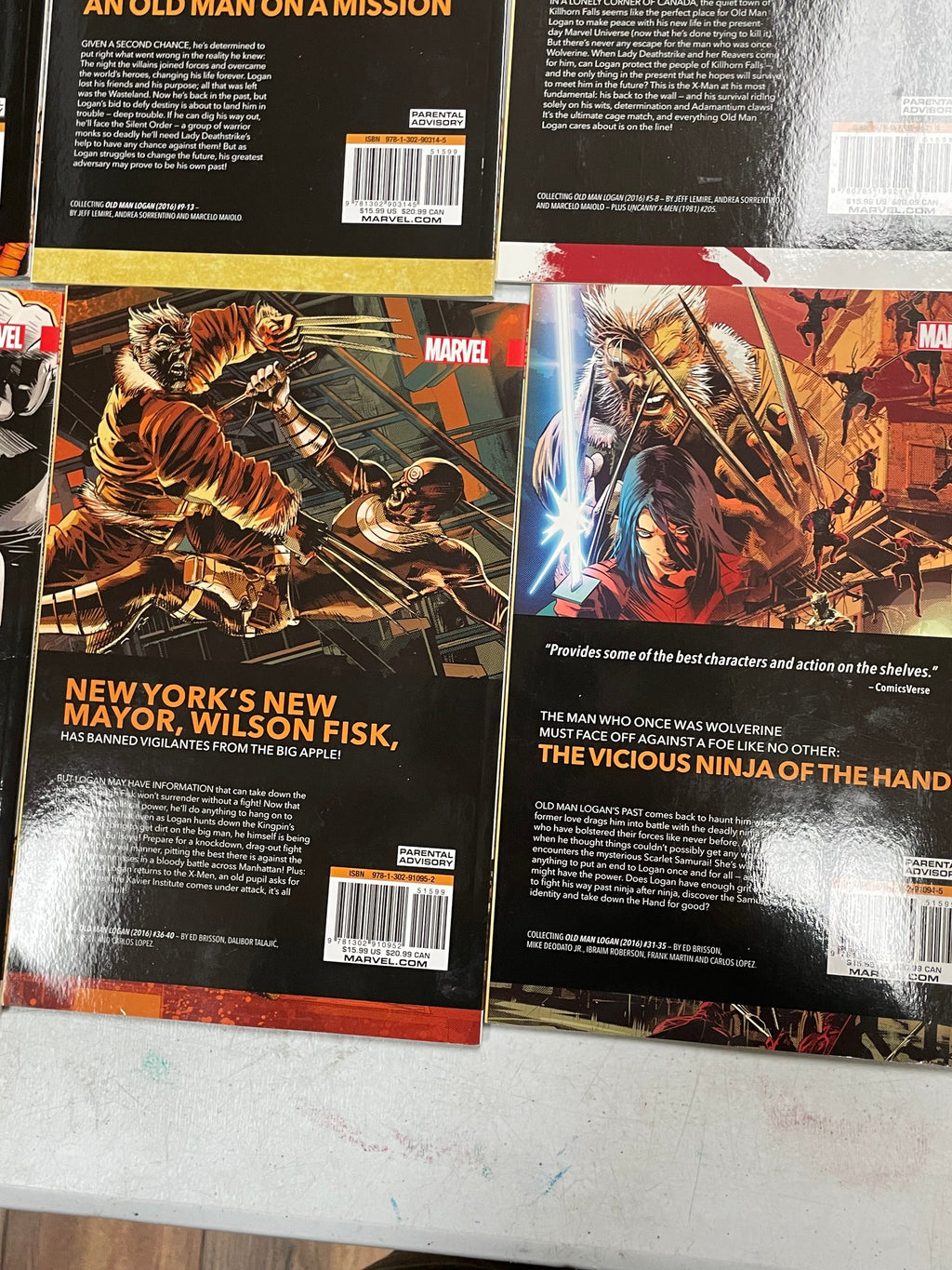 Old Man Logan Volumes #1-10 (Marvel TPB, Paperback) **FULL RUN** product image 17, provided for visual reference and product