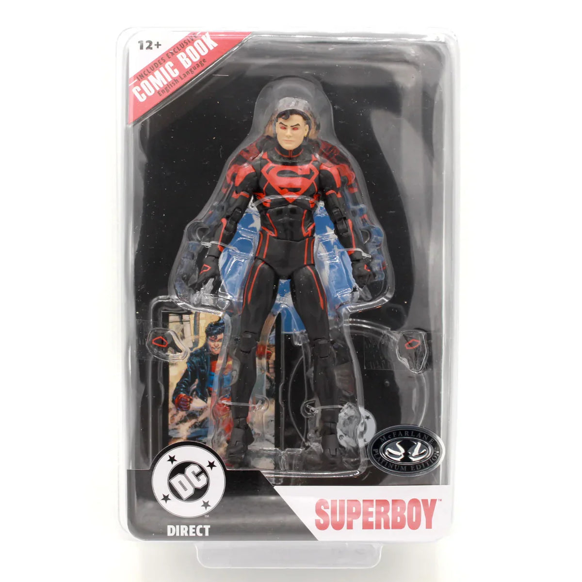 SuperBoy Page Puncher (DC Multiverse, McFarlane) *CHASE* product image 1, provided for visual reference and product detail