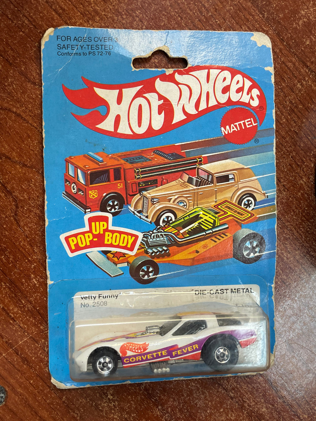 Vetty Funny 2508 (Mattel, Hot Wheels) product image 5, provided for visual reference and product detail review