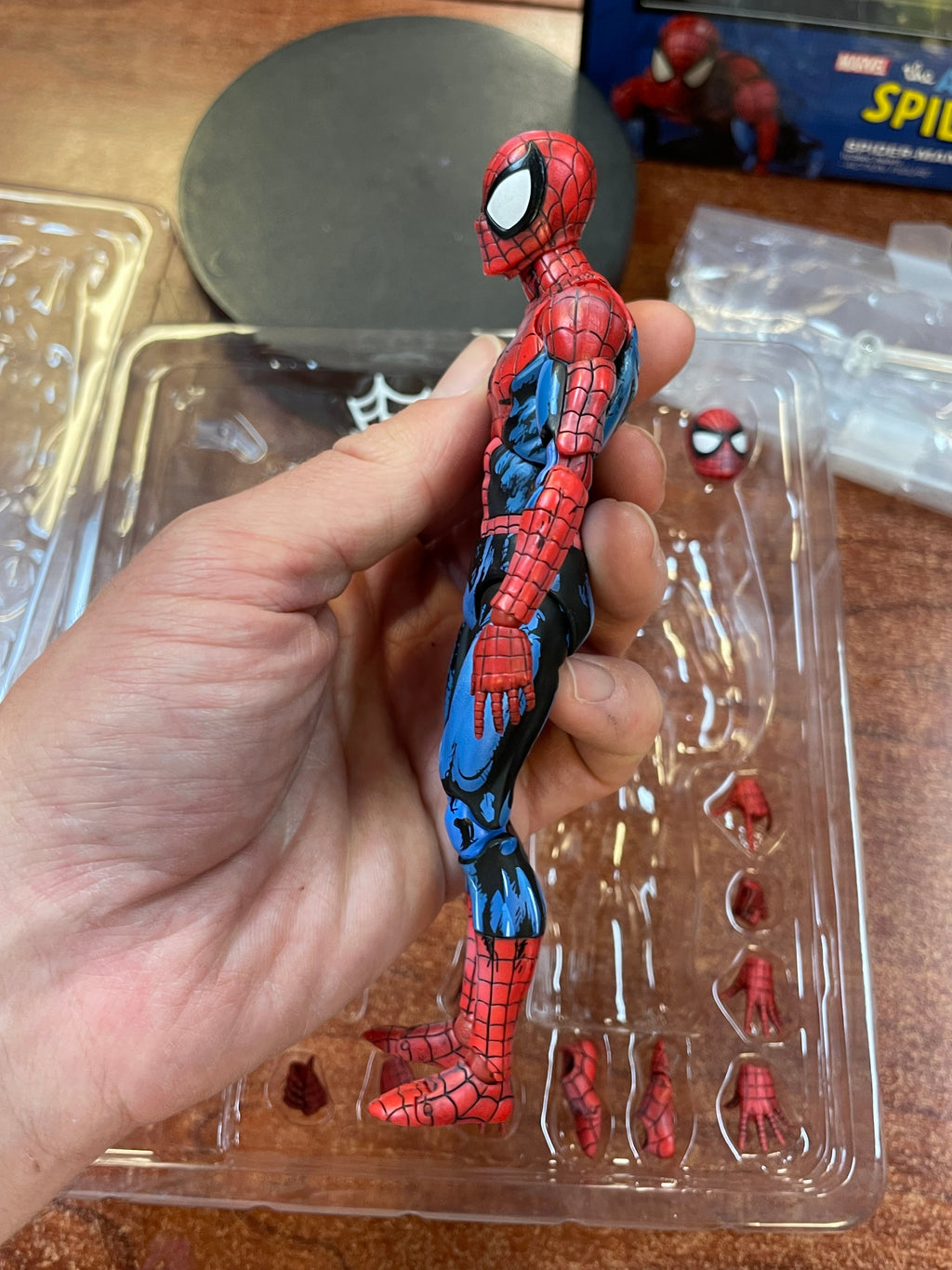 Spider-Man Comic Paint Ver. No. 108 (Marvel Spider-Man, Medicom Mafex) COMPLETE product image 5, provided for visual