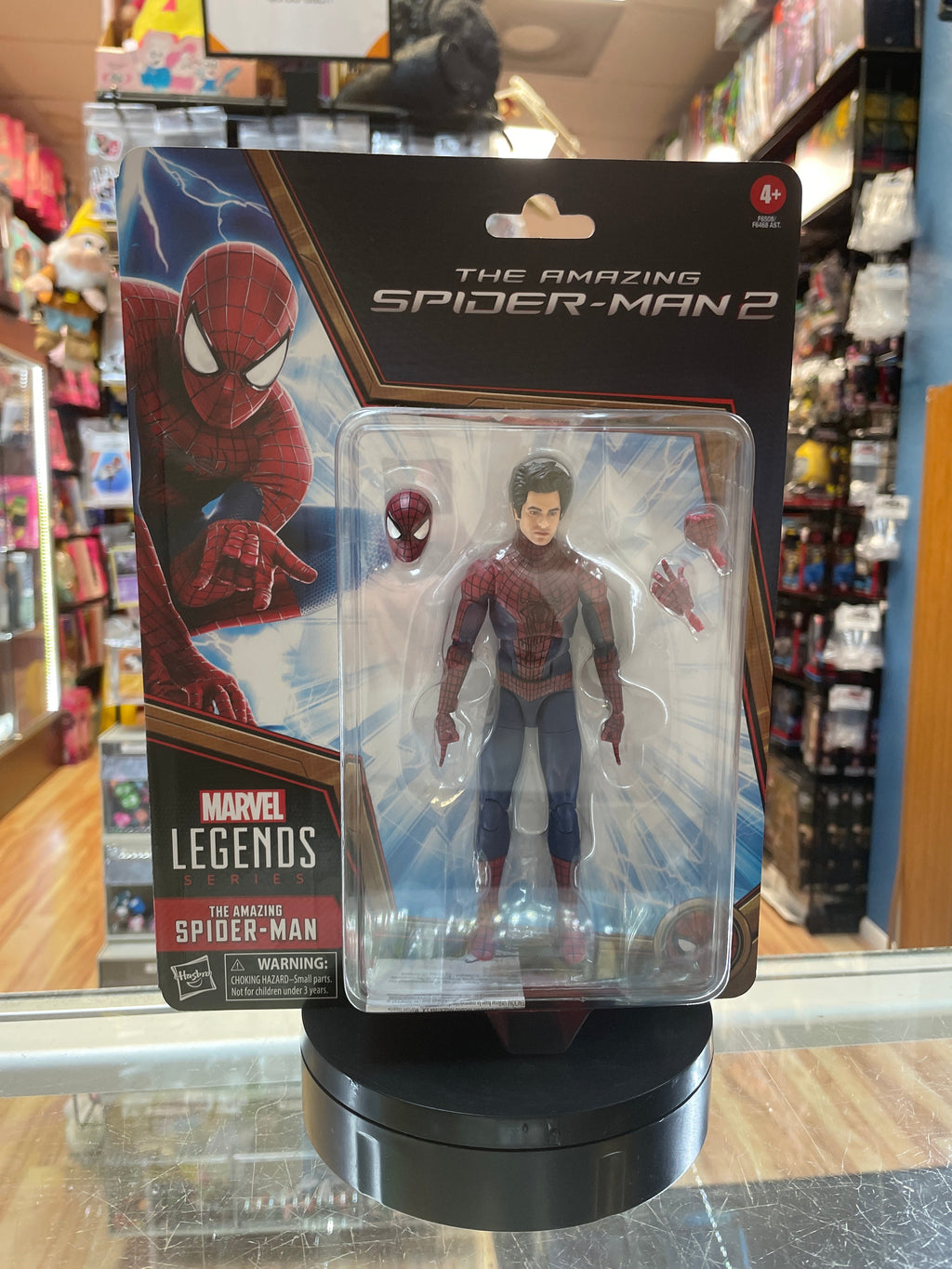 Andrew Garfield -Amazing Spider-Man- (Marvel Legends, Hasbro) **SEALED** product image 1, provided for visual reference and