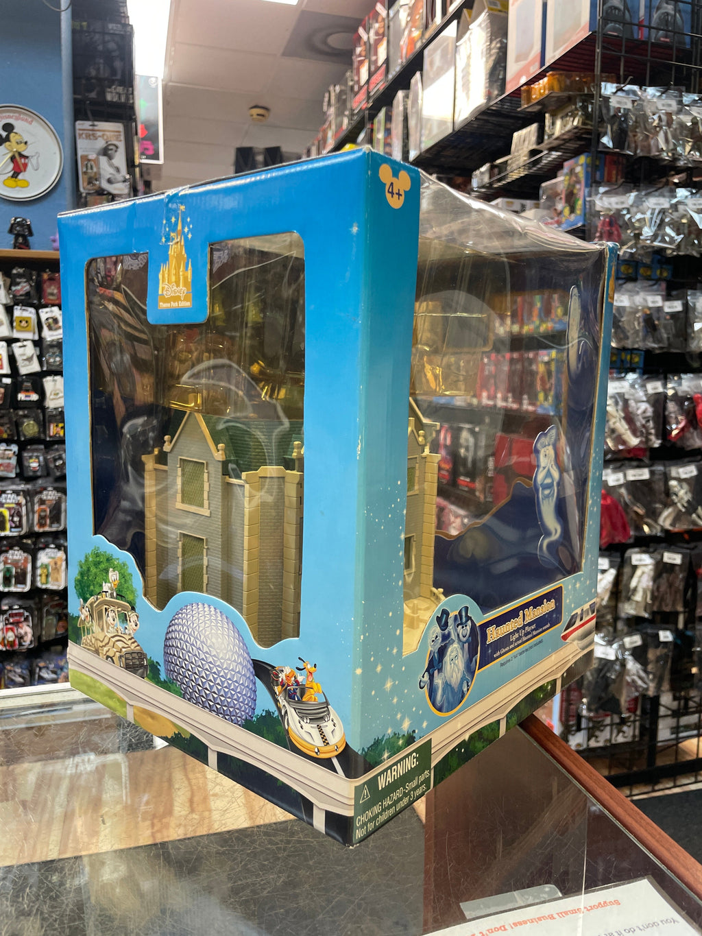 Haunted Mansion Light Up Playset (Disney, The Haunted Mansion) **NEW** product image 2, provided for visual reference and