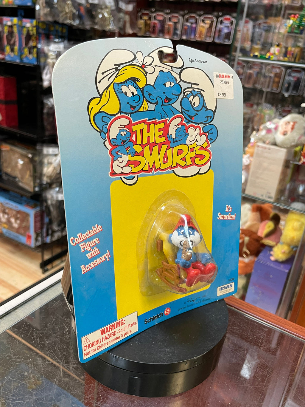 Papa Smurf (Vintage Smurfs, Schleich Peyo) **SEALED** product image 2, provided for visual reference and product detail