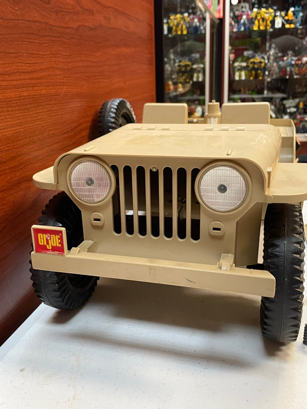 Desert Patrol Attack Jeep with Driver (Vintage 12” GI Joe, Hasbro) **Original** product image 35, provided for visual