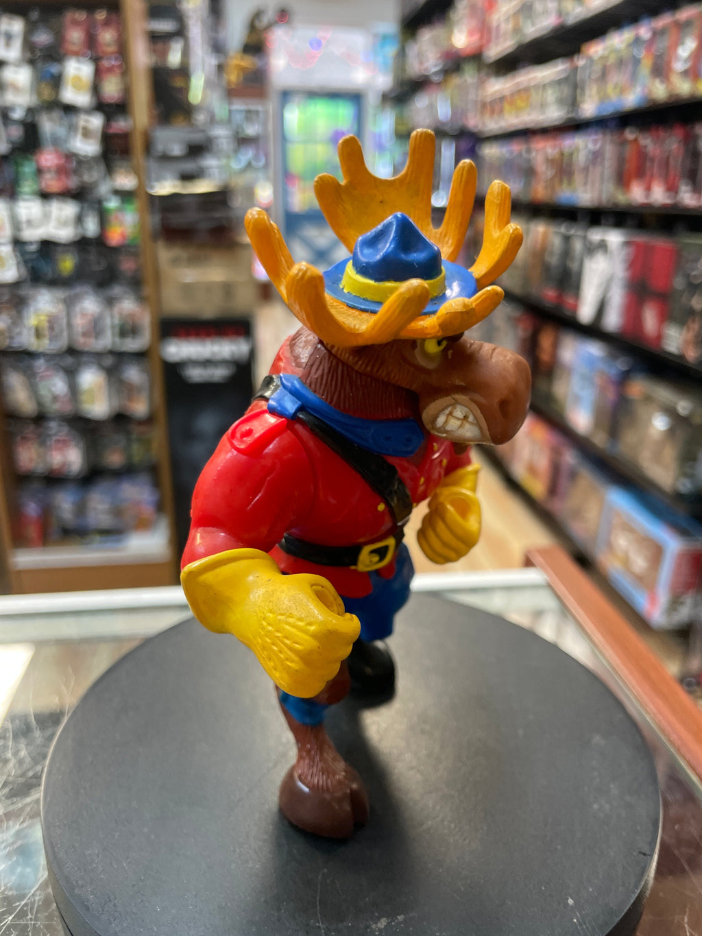 Monty Moose (Vintage TMNT Ninja Turtles, Playmates) **LOOSE** product image 6, provided for visual reference and product