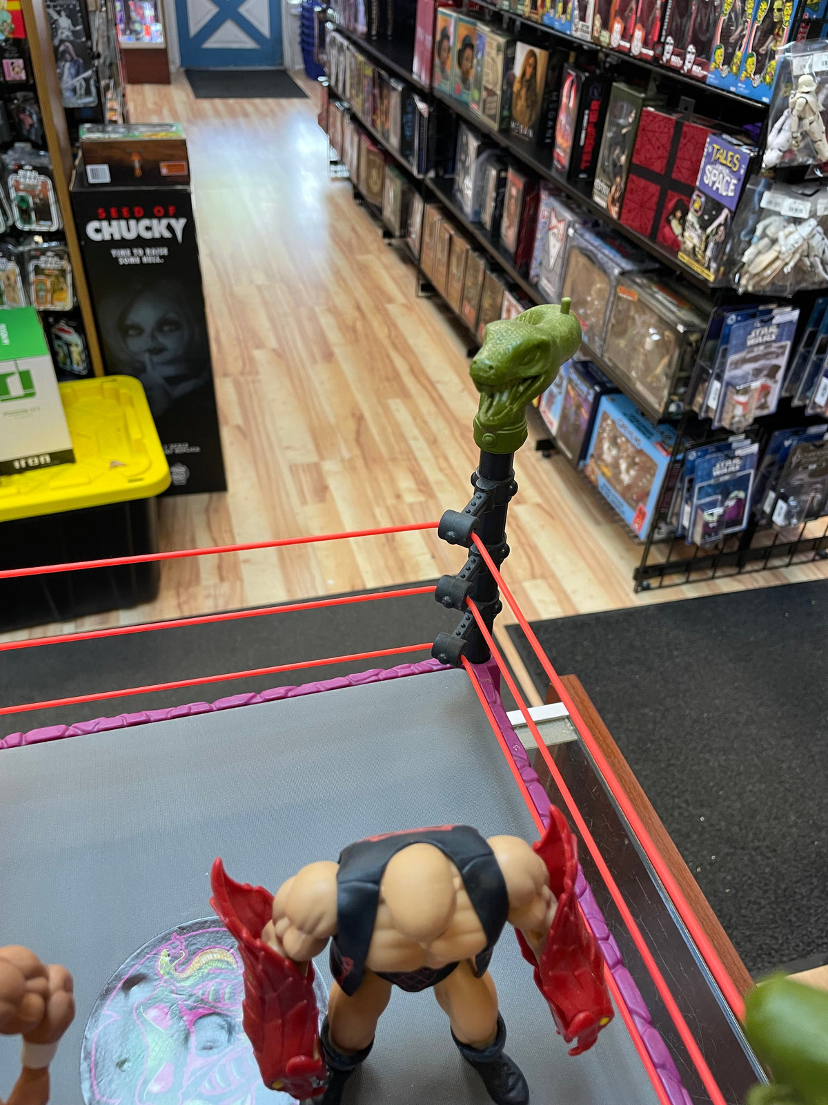 RattleSnake Mountain (WWE MOTU, Mattel) **COMPLETE** product image 7, provided for visual reference and product detail review