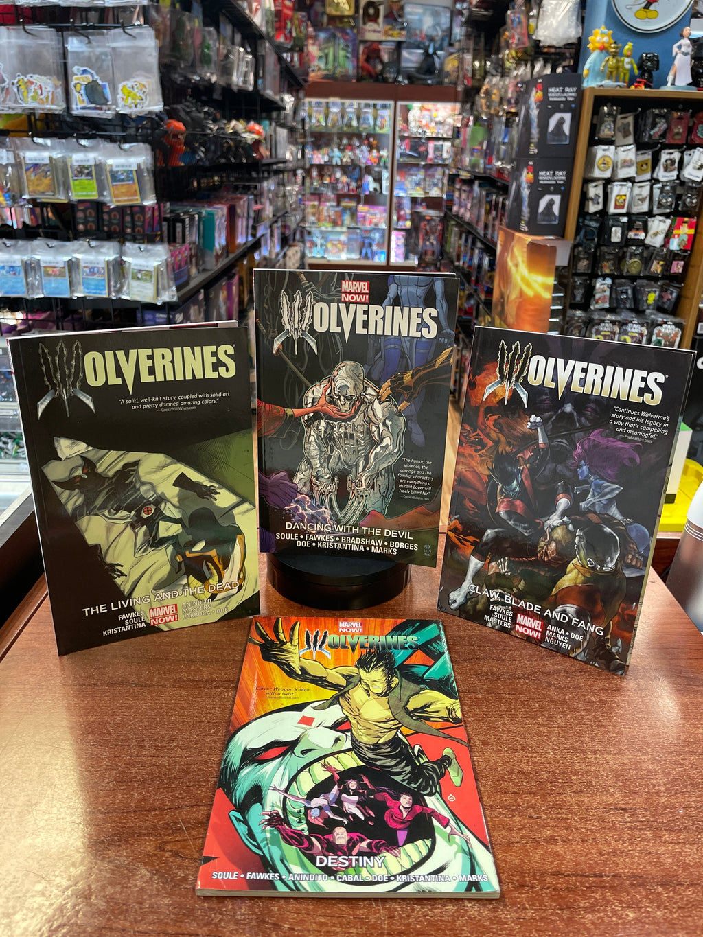 Marvel Now Wolverines TPB Vol 1-4 (Marvel, Comics) product image 1, provided for visual reference and product detail review