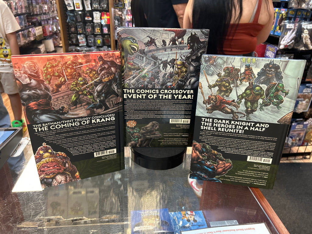 Batman TMNT Graphic Novel Hardcover Vol 1-3 (DC IDW, Comics) product image 2, provided for visual reference and product