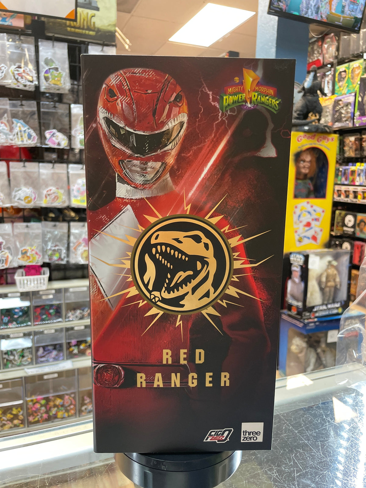 Red Ranger 1/6 Scale (Threezero, MMPR Power Rangers) COMPLETE product image 6, provided for visual reference and product