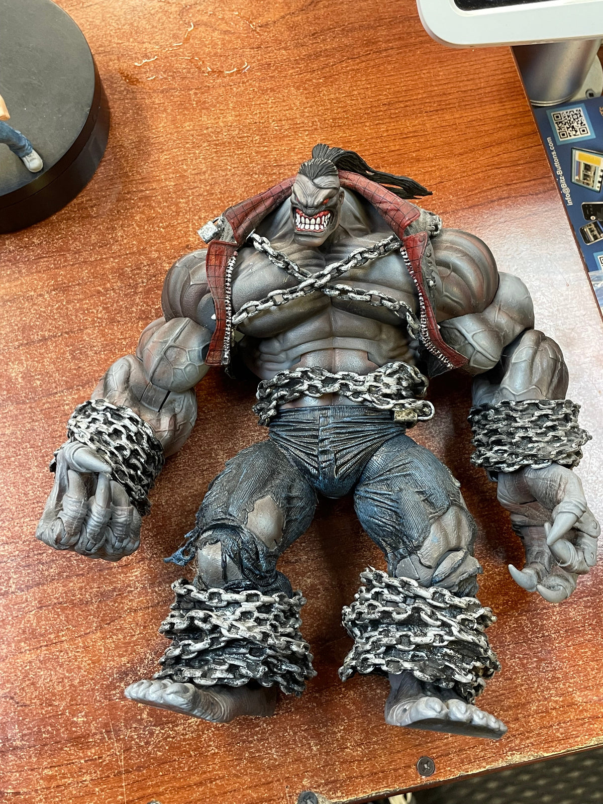 Pitt & Timmy BAF Legendary Comic Book Heroes (Vintage Marvel Legends, Toy Biz) COMPLETE product image 7, provided for visual