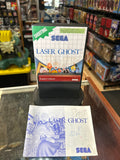 Laser Ghost 0820 (SEGA Master System SMS, Video Games) **COMPLETE** product image 1, provided for visual reference and