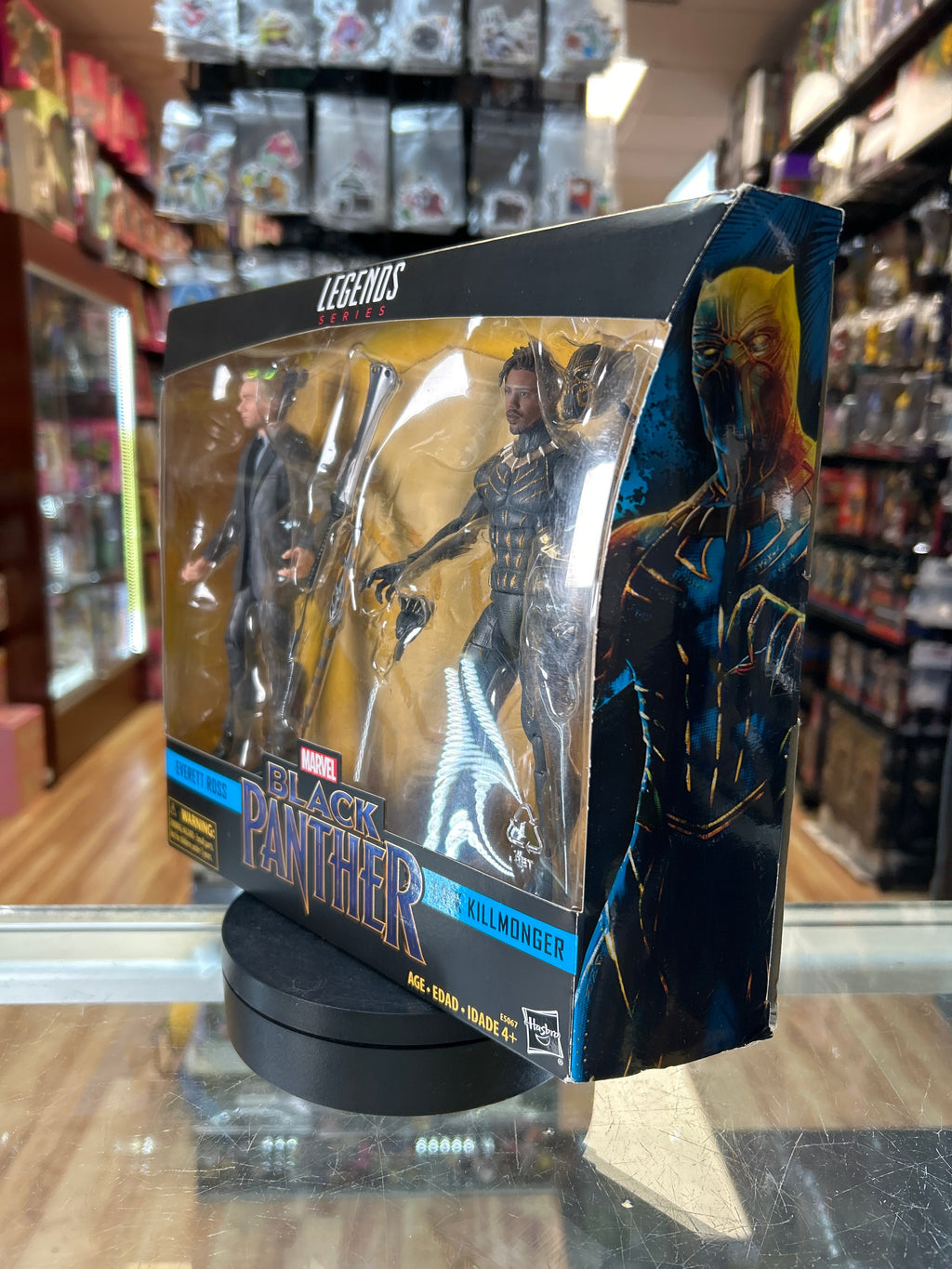 Killmonger & Everett Ross (Marvel Legends, Hasbro) *SEALED* product image 6, provided for visual reference and product