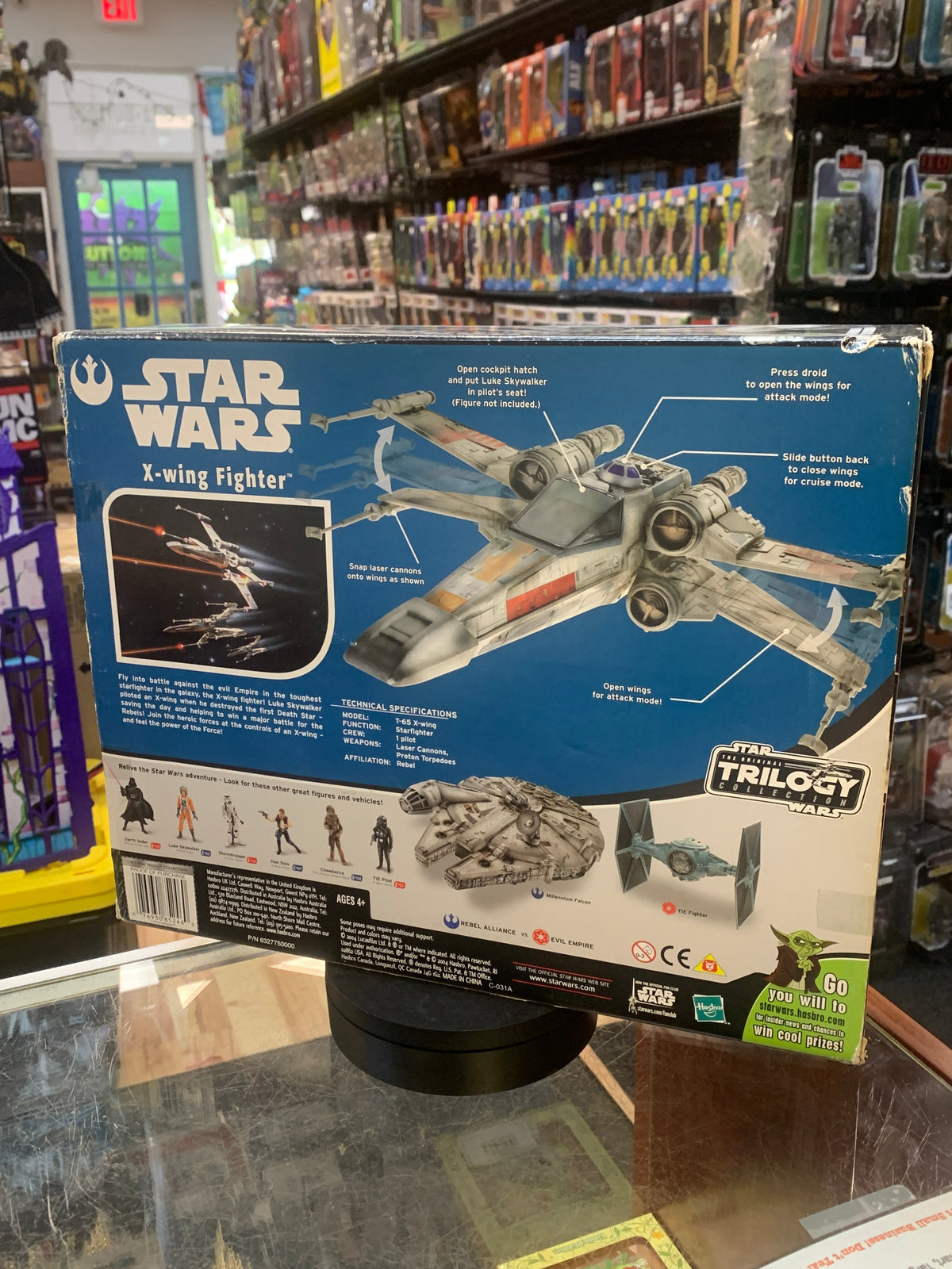 X-Wing Fighter (Vintage Star Wars Trilogy Collection, Hasbro) **SEALED** product image 8, provided for visual reference and