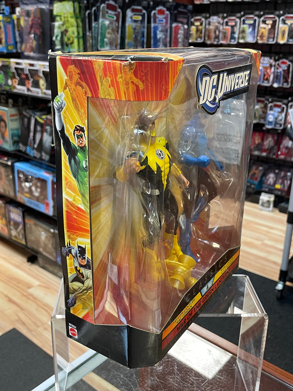 War of The Green Lanterns (DC Universe, Mattel) **SEALED** product image 3, provided for visual reference and product detail