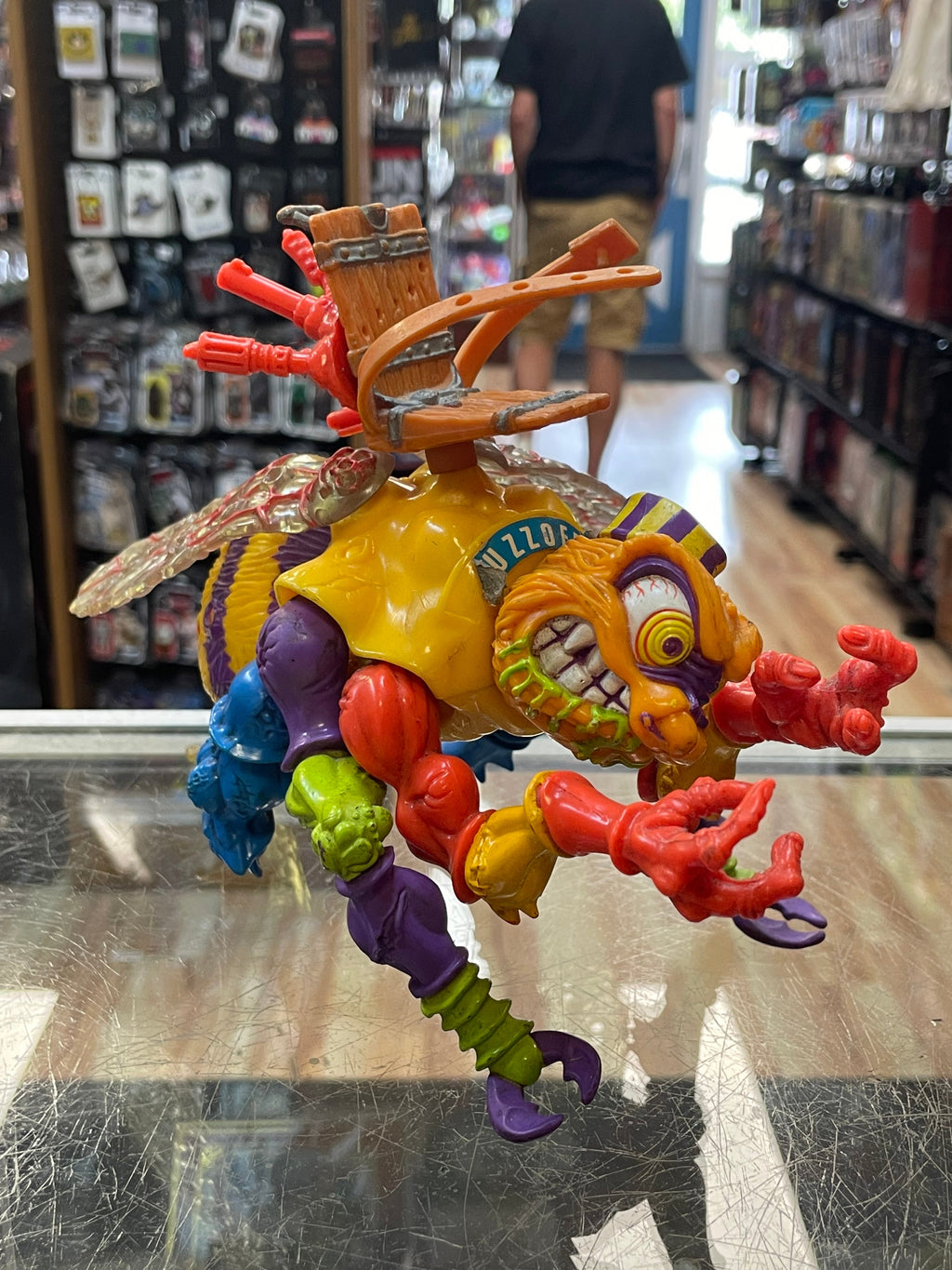 Buzz Off (Vintage TMNT Ninja Turtles, Playmates) **LOOSE** product image 1, provided for visual reference and product detail