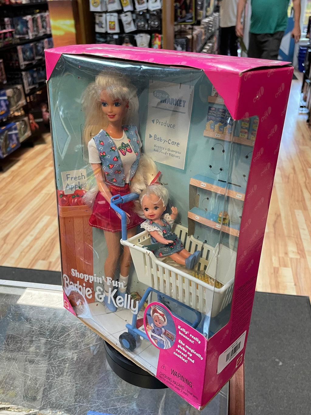 Shoppin Fun Barbie & Kelly #15756 (Vintage Barbie, Mattel) **SEALED** product image 2, provided for visual reference and