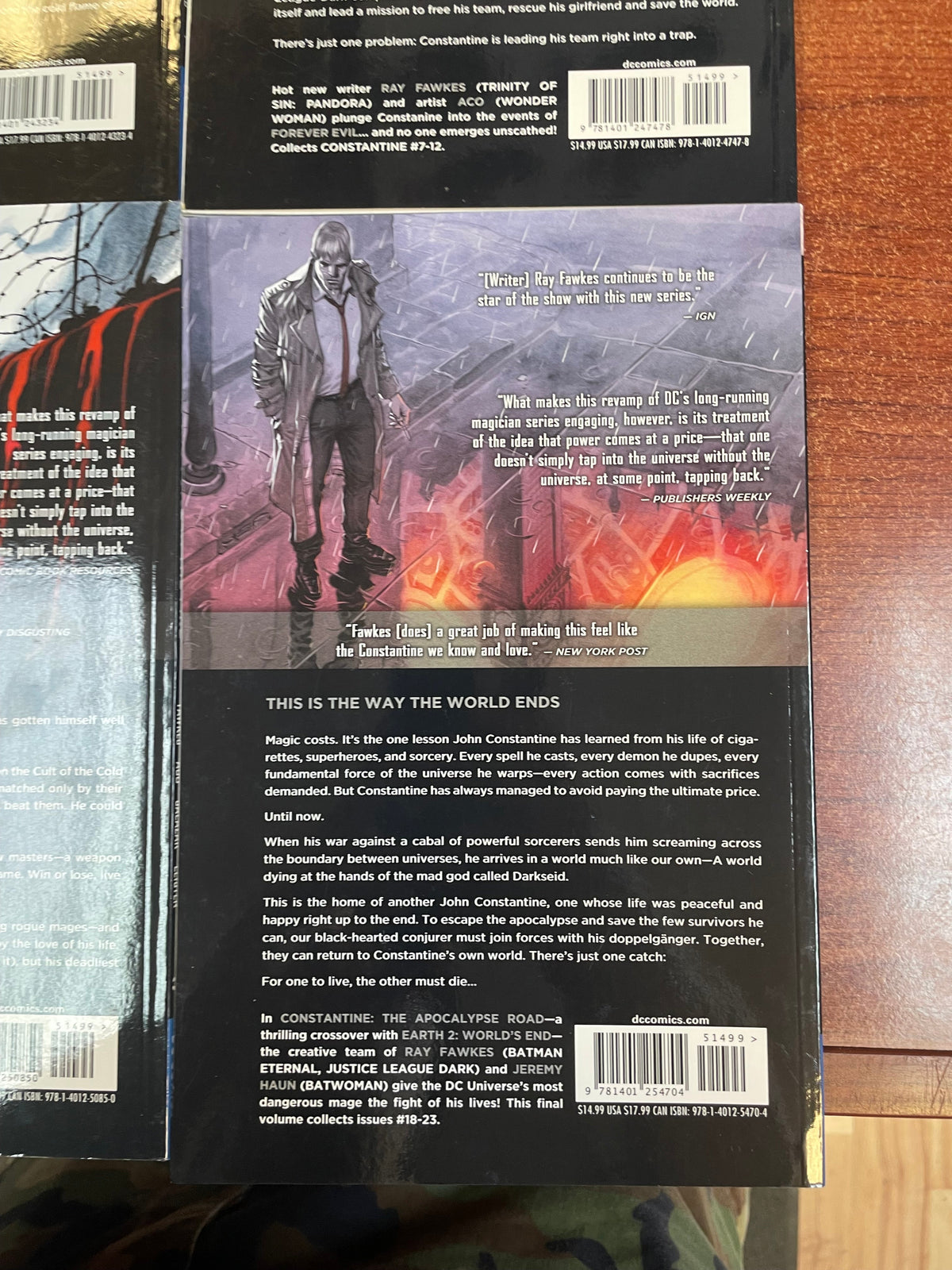 Constantine Vol 1-4 TPB (DC Universe, Comics) product image 8, provided for visual reference and product detail review