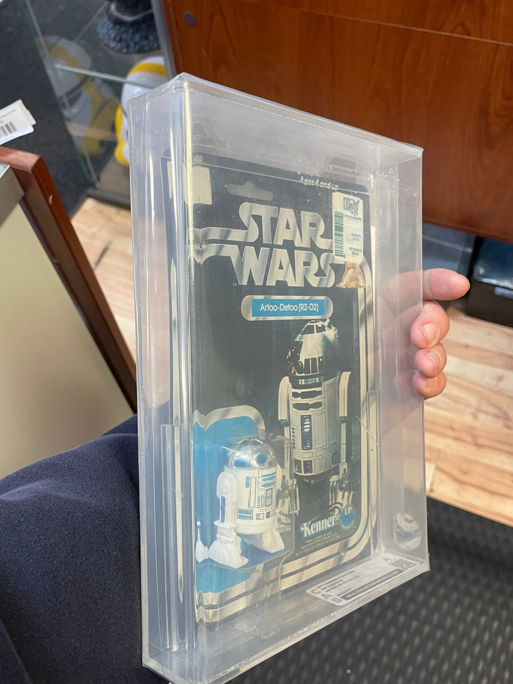R2-D2 Artoo Detoo 12A Back (Vintage Star Wars, Kenner) GRADED product image 12, provided for visual reference and product
