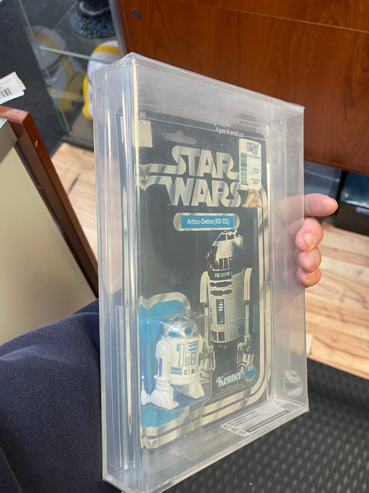 R2-D2 Artoo Detoo 12A Back (Vintage Star Wars, Kenner) GRADED product image 12, provided for visual reference and product