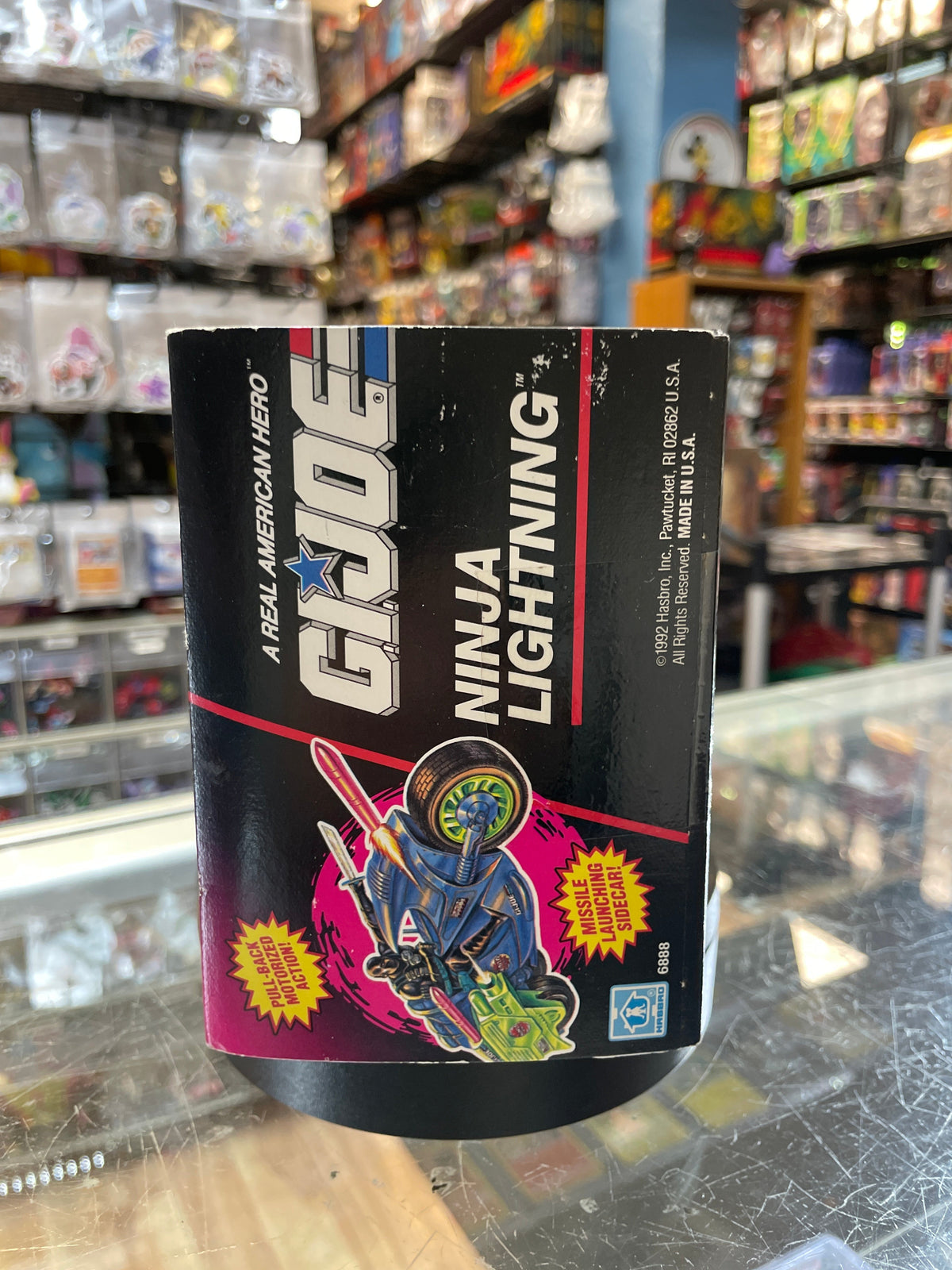Ninja Lightning Ninja Force (Vintage GI Joe, Hasbro) Sealed product image 4, provided for visual reference and product