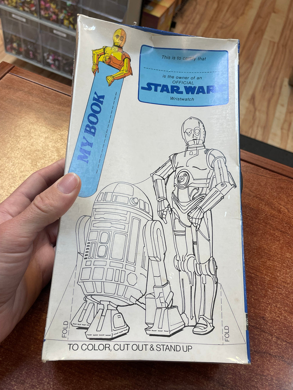R2-D2 & C-3PO Wrist Watch 1980 (Vintage Star Wars, Bradley Time) **SEALED** product image 13, provided for visual reference