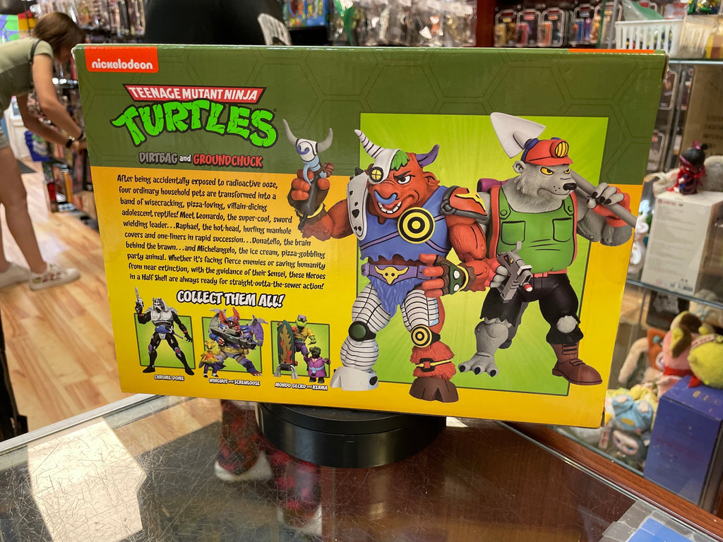 Dirtbag & Groundchuck (Teenage Ninja Turtles, TMNT, Neca) SEALED product image 2, provided for visual reference and product