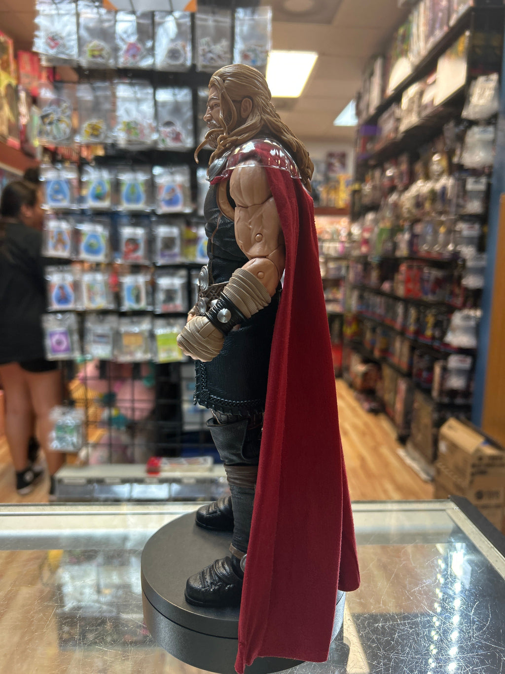Thor -Deluxe 12"- (Marvel Legends, Hasbro) **COMPLETE** product image 6, provided for visual reference and product detail