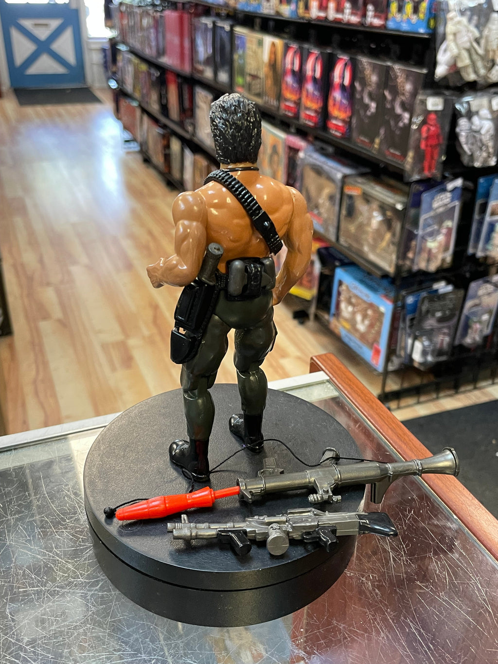 Fire Power Rambo with Accessories (Vintage Rambo, Coleco) product image 6, provided for visual reference and product detail