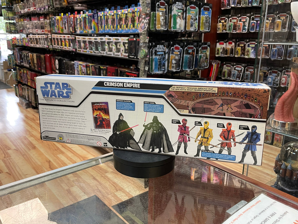 Crimson Empire PX Exclusive (Star Wars Legacy Collection, Hasbro) SEALED product image 5, provided for visual reference and