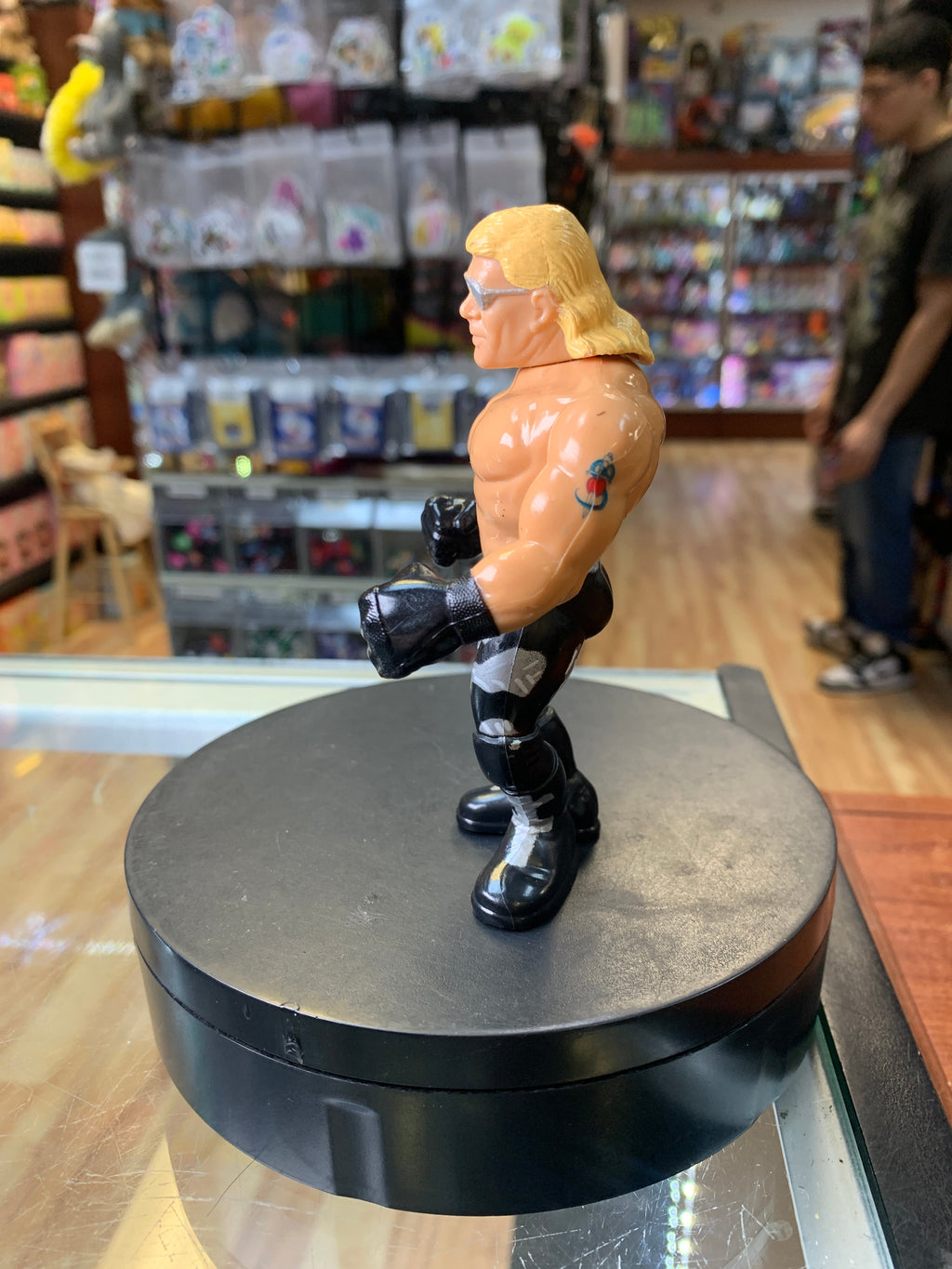 Black Trunks Shawn Michaels (Vintage WWF WWE, Hasbro) product image 4, provided for visual reference and product detail