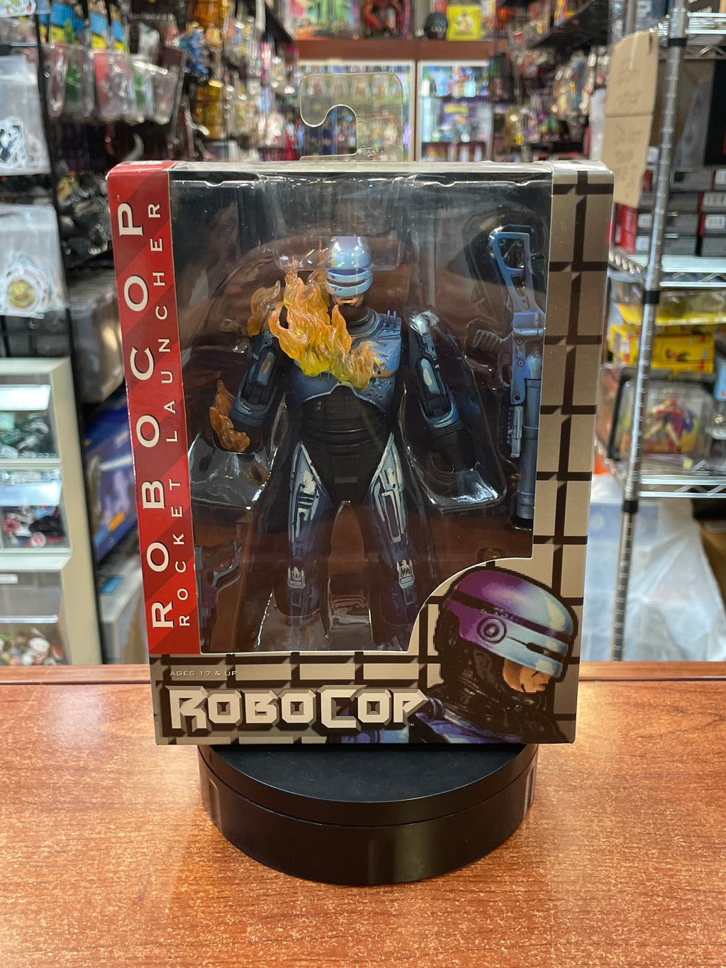 Rocket Launcher Robocop (Robocop, NECA) SEALED product image 1, provided for visual reference and product detail review