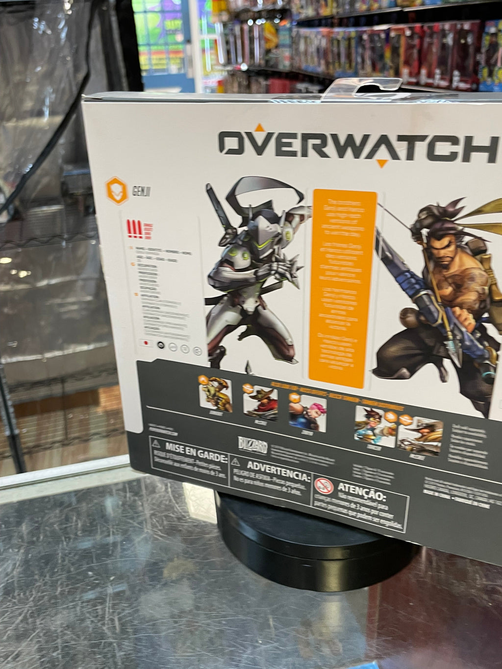 Genji & Hanzo (Overwatch Ultimates, Hasbro) **SEALED** product image 8, provided for visual reference and product detail