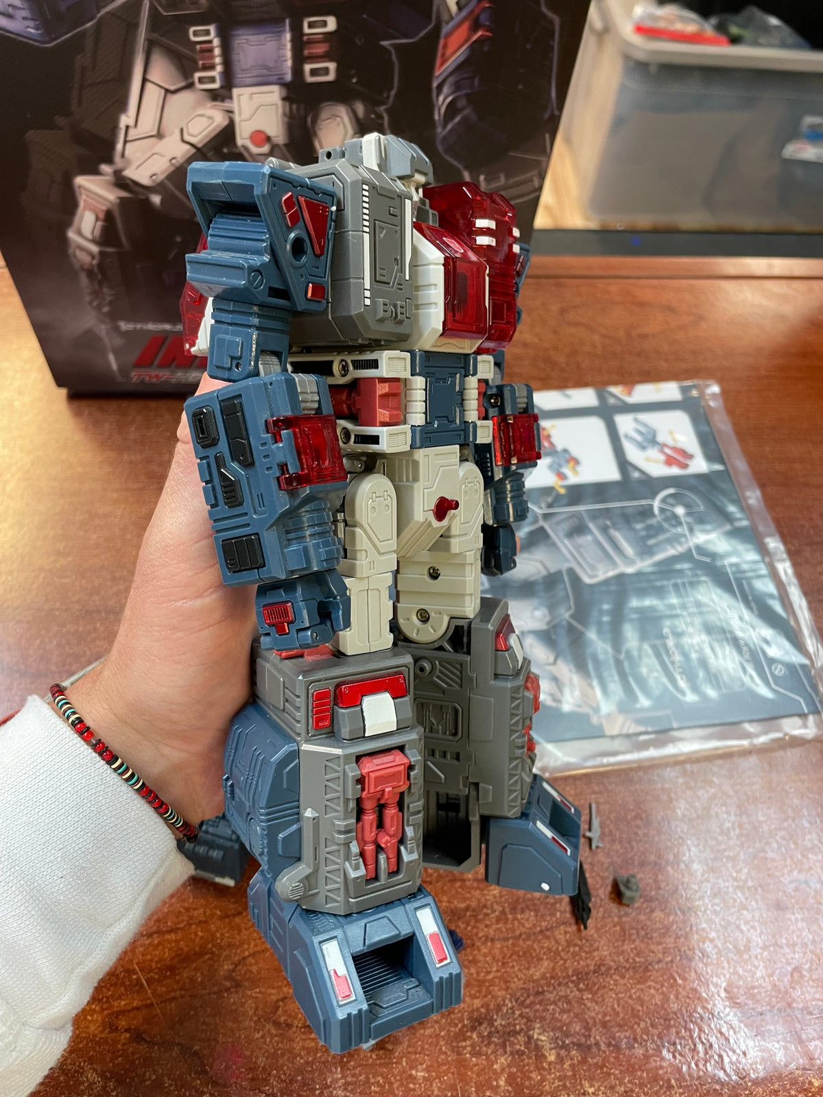Toyworld TW-H04 Infinitor With Extra Headmaster (Transformers KO, 3rd Party) COMPLETE product image 17, provided for visual