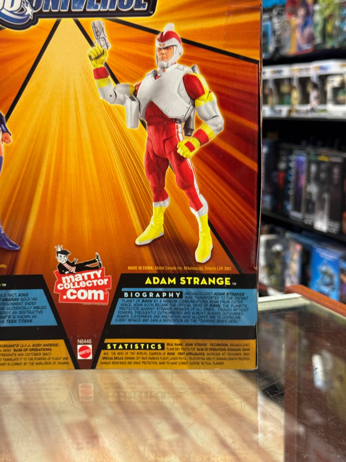Adam Strange vs Starfire (DC Classics Universe, Mattel) product image 7, provided for visual reference and product detail
