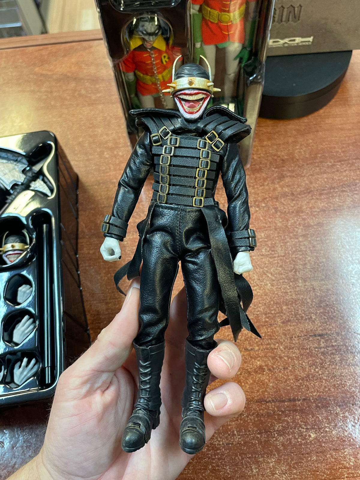 Batman Who Laughs & Robin DAH-063DX (Beast Kingdom, DC) COMPLETE product image 8, provided for visual reference and product
