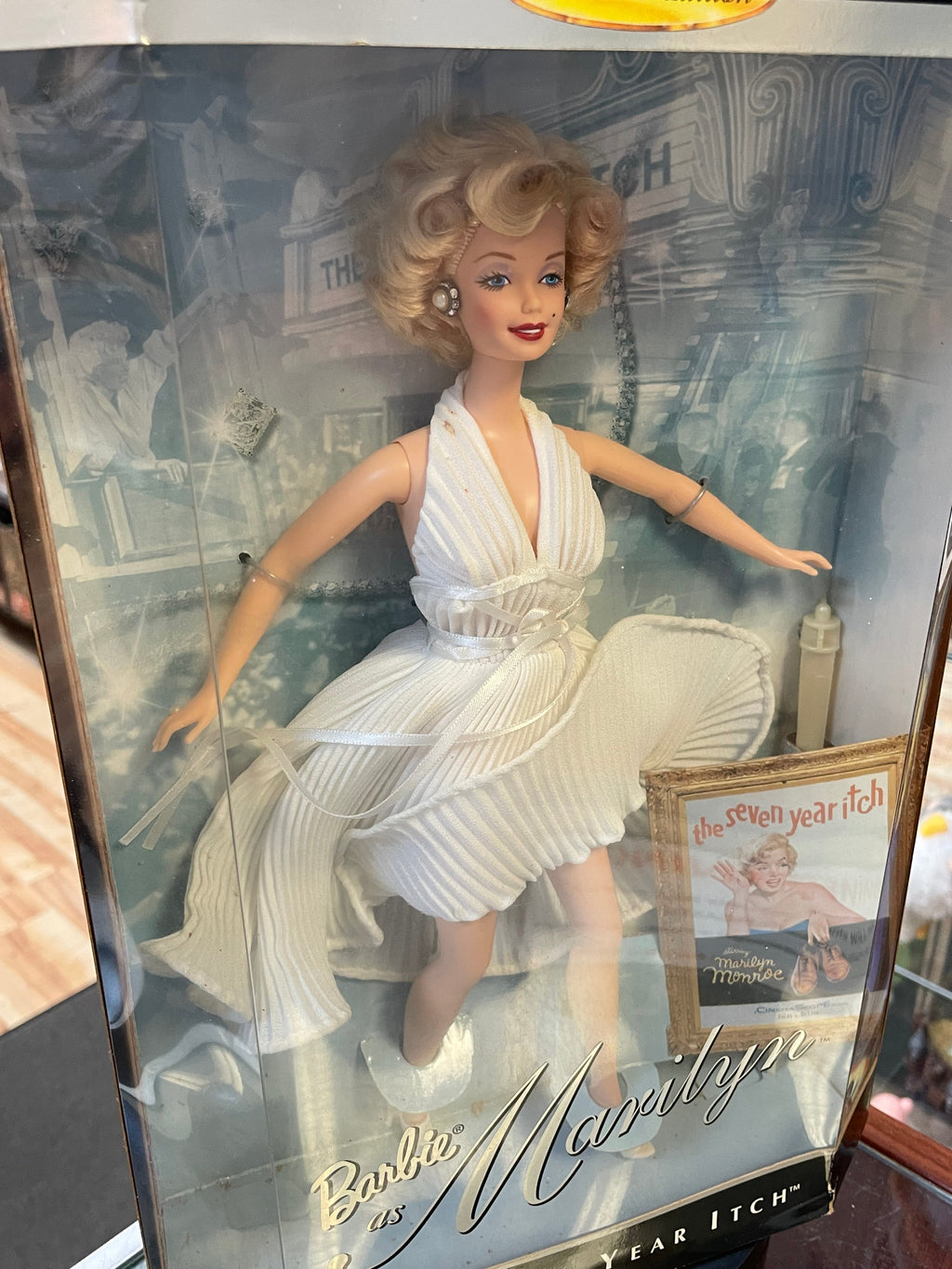 Seven Year Itch Barbie as Marilyn #17155 (Vintage Barbie, Mattel) **SEALED** product image 6, provided for visual reference