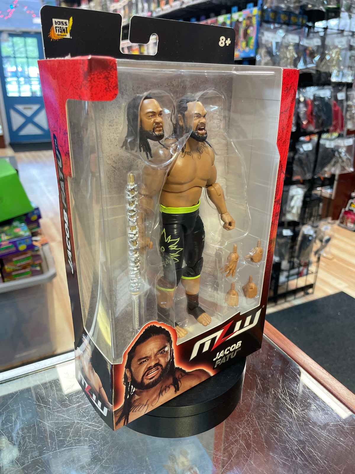 Jacob Fatu MLW (WWE, Boss Fight Studio) **Complete** product image 6, provided for visual reference and product detail review