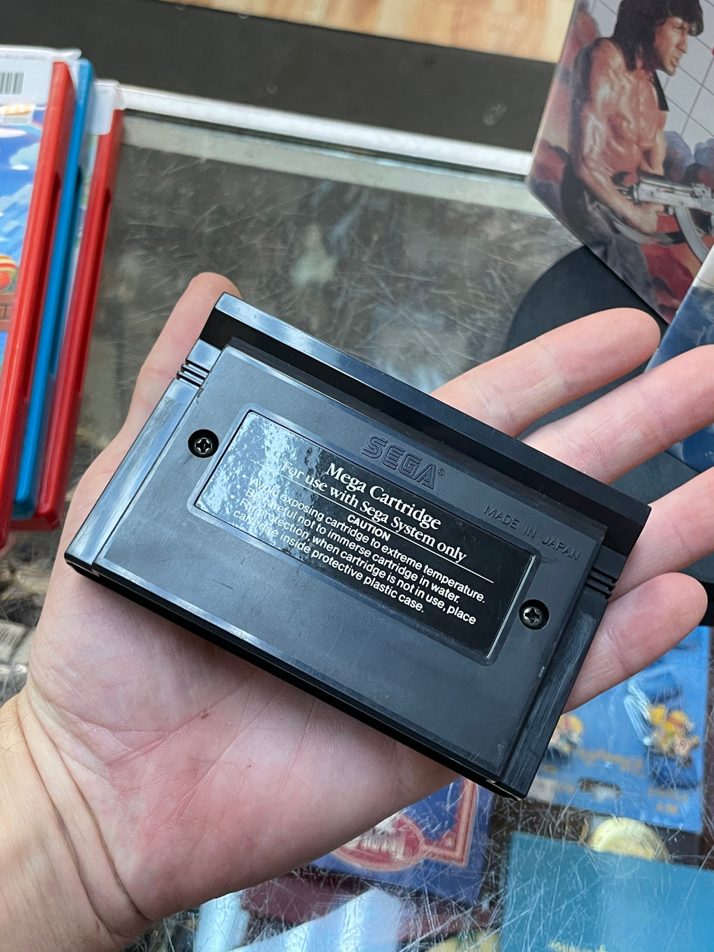 Rambo III 1361 (SEGA Master System SMS, Video Games) **COMPLETE** product image 4, provided for visual reference and product