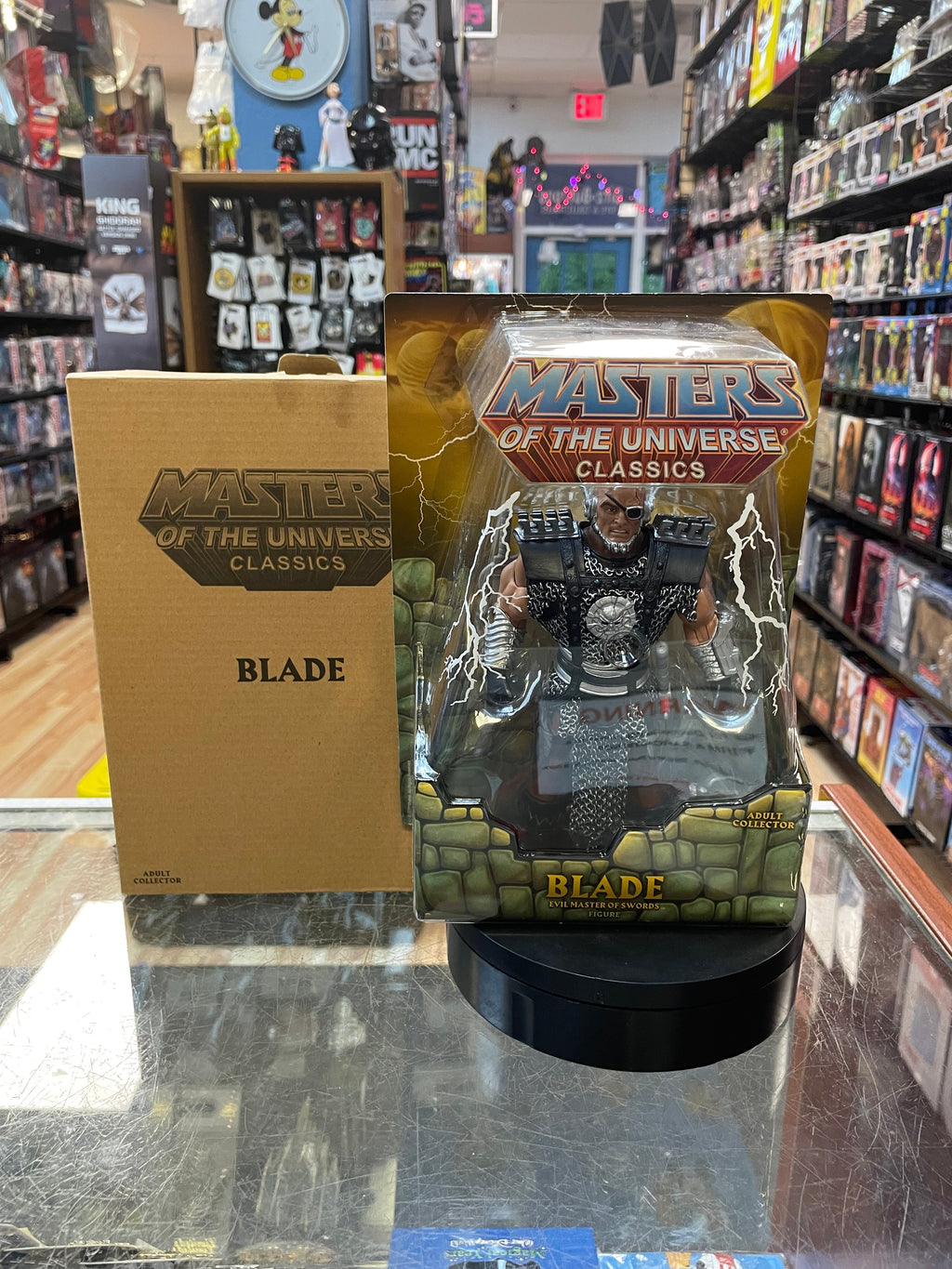 Blade (MOTU Classics, Masters Of The Universe, Mattel) SEALED product image 1, provided for visual reference and product