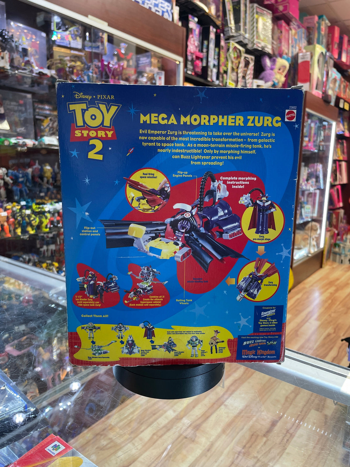 Mega Morpher Zurg (Vintage Toy Story, Mattel) **NEW** product image 4, provided for visual reference and product detail