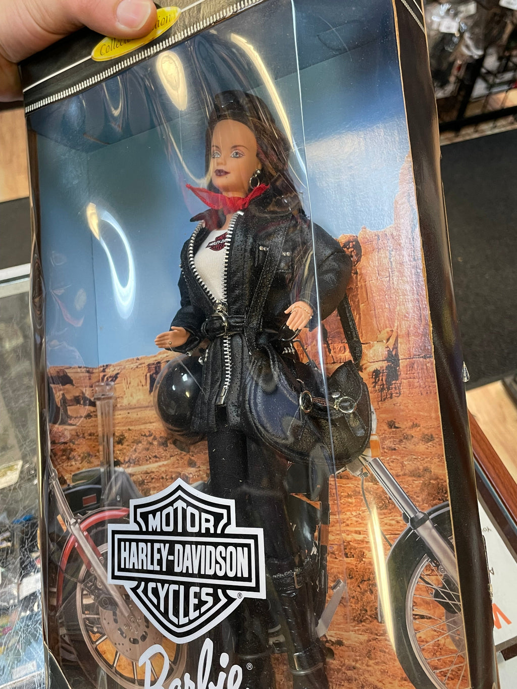 Harley Davidson Brunette Hair BArbie #22256 (Vintage Barbie, Mattel) **SEALED** product image 11, provided for visual